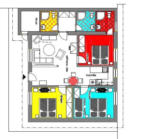 Apartmanovy Dom Cottage Liptovský Ján 外观 照片